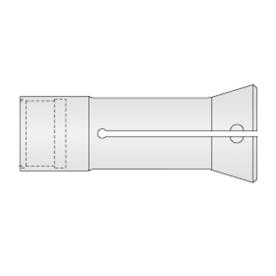 7/8 Gridley Collet 7/8" Round