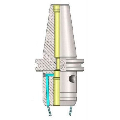 CAT50 HC20S 64.5 FCC Heavy Duty Hydraulic Expansion Chuck (Balanced to 2.5G 25,000 RPM)