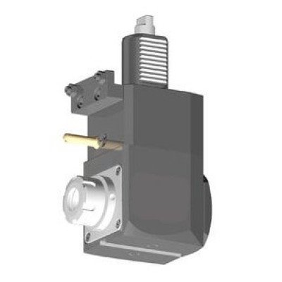 VDI 40, angular tool holder, coupling DIN 1809, no internal cooling, 25/1.2-100D