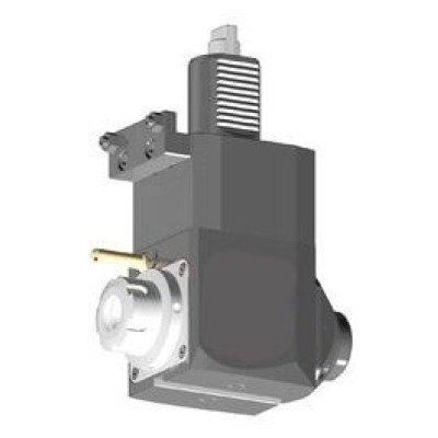 VDI 40, angular tool holder, coupling DIN 1809, with 80bar internal cooling, 25/3.2-100D