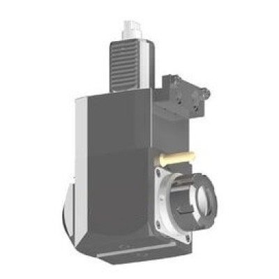 VDI 40, angular tool holder, coupling DIN 1809, with internal cooling, 32/2.3-100D