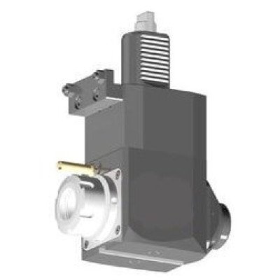 VDI 40, angular tool holder, coupling DIN 1809, with 80bar internal cooling, 32/3.2-100D