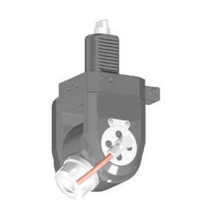 VDI 40, variable angle tool holder, coupling DIN 1809, with internal cooling, 25/2.2