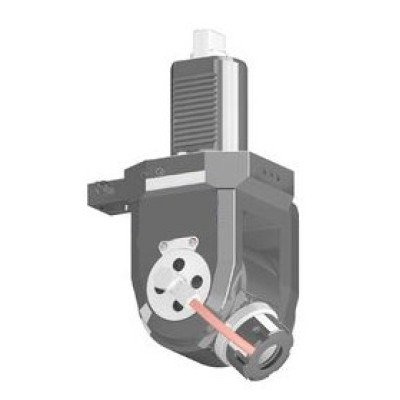 VDI 50, variable angle tool holder, coupling DIN 1809, no internal cooling, 25/1