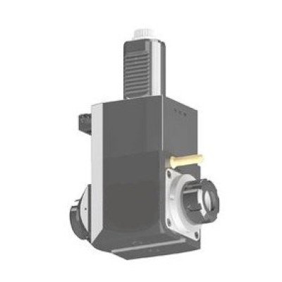 VDI 40, angular tool holder, coupling DIN 5480, with 80bar internal cooling, 25/3.3-100