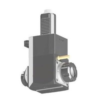 VDI 40, angular tool holder, coupling DIN 5480, with 80bar internal cooling, 32/3.3-100