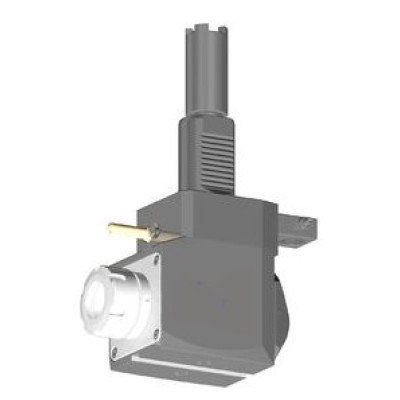 VDI 40, angular tool holder, coupling HAAS, with internal cooling, same rotation, 32/2.2-80CS