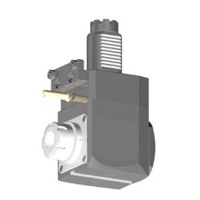 VDI 40, angular tool holder, coupling TOEM, no internal cooling, 25/1.2-80D