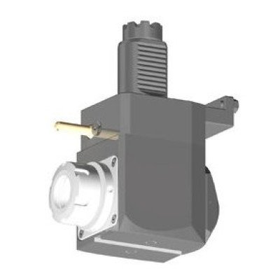 VDI 40, angular tool holder, coupling TOEM, with internal cooling, 32/2.2-80C