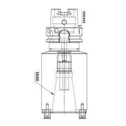 HSK-A63 Reduction Socket