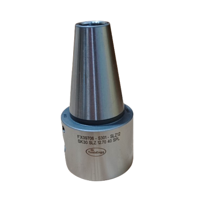 SK30 WN 1/2" 40 (Stainless Steel) Weldon Type Holder (Balanced to G 6.3 15000 rpm) (DIN 6359)