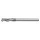 D2.5 x 0.25R x 10FL x 50OAL x 4SHK x Z3 Square End Mill for Stainless Steel With Corner Radius HRC 50