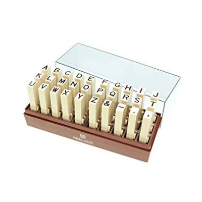 Sanby Endless Stamp Complete Set - English (30 Pcs) Size #2 - India's Only Stockist of Sanby Products